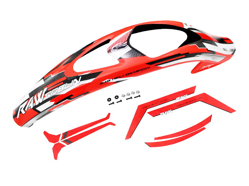 H1423-S RAW CANOPY RED AND STICKER