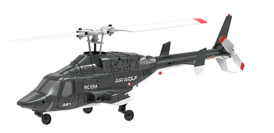 RC-ERA A61 Mini Airwolf Gyro Stabilized Helicopter RTF