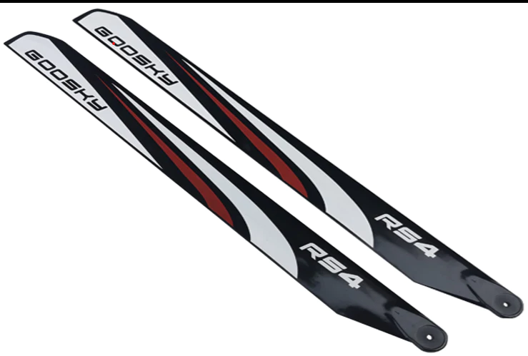 Goosky RS4 Practice Carbon Plastic 390mm Main Blades