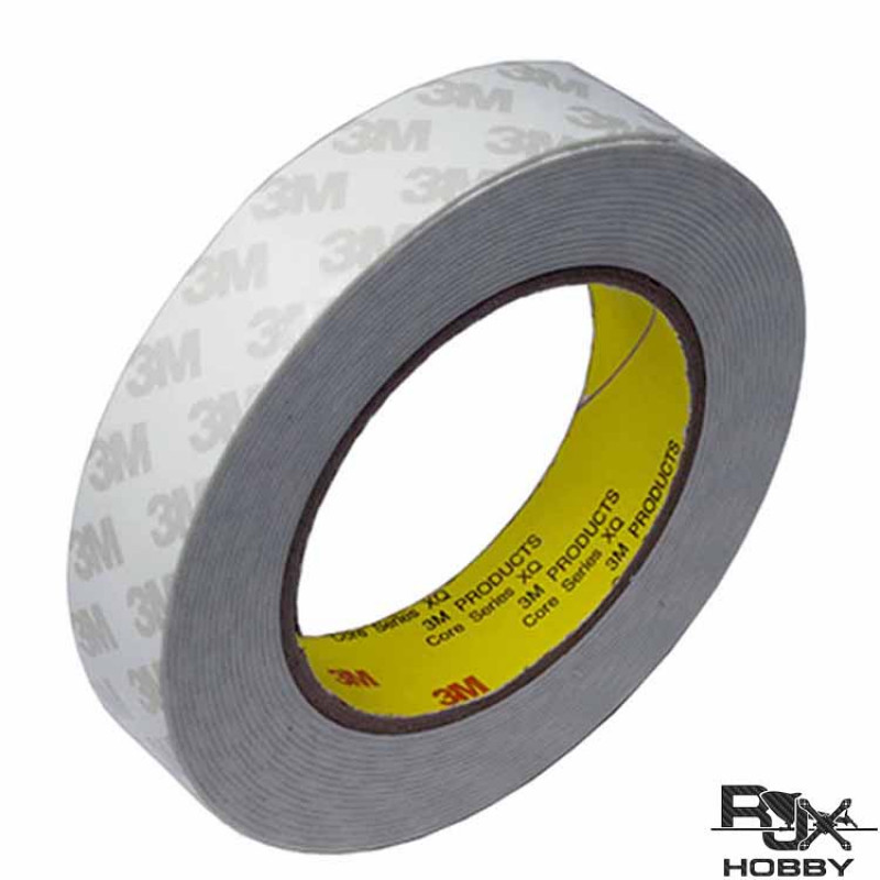RJX Auto Acrylic Foam Double Sided Attachment Adhesive Tape for RC 25mmx5.5M