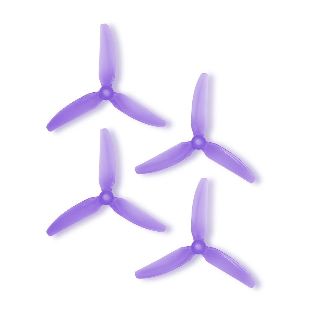HQ Durable Prop  5.1X3.1X3 Light Purple (2CW+2CCW)-Poly Carbonate-POPO