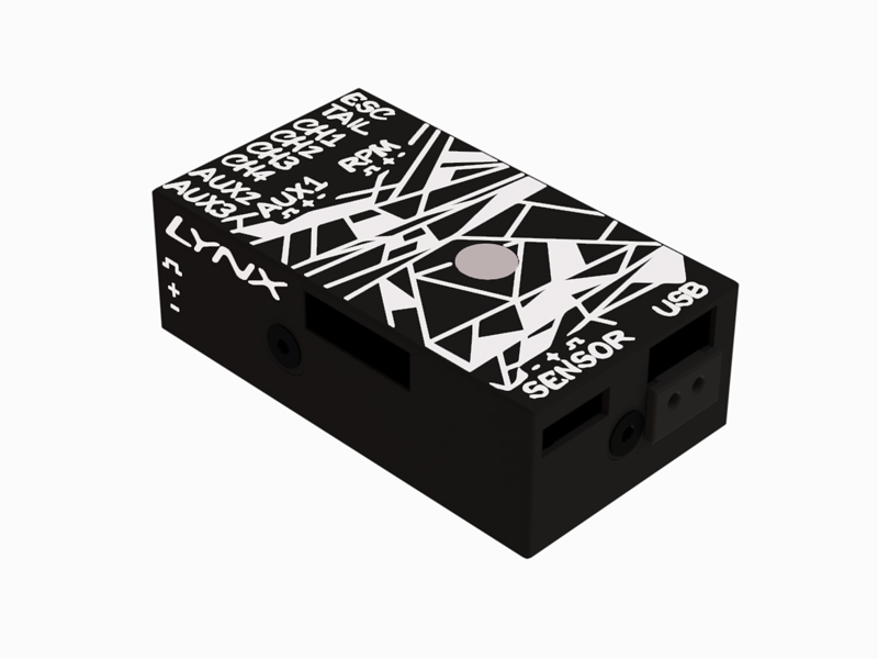 LX3060-3 - VBAR NEO V2 Alu Case - Black - Digital Cracks