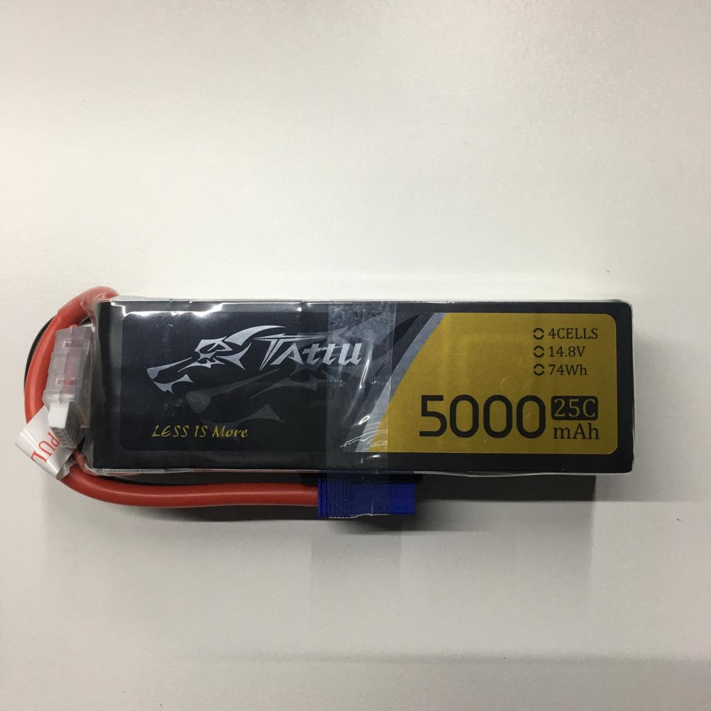 Tattu 5000mAh 4S 25C Lipo Battery Pack