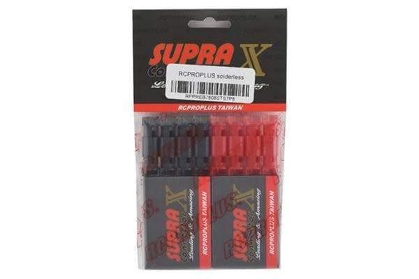 RCPROPLUS S7 "Solderless" Supra X Battery Connector (4 Sets)