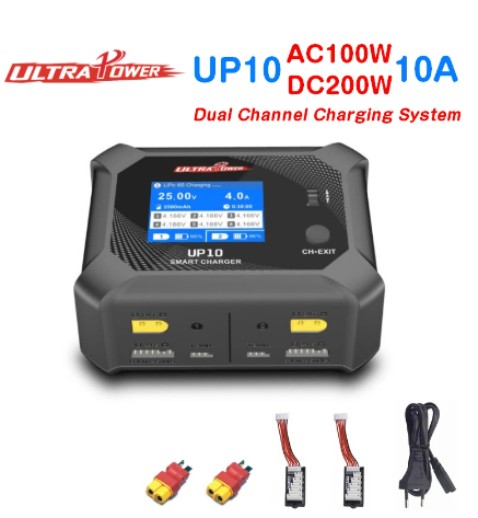 UP10 DUO 2X100W 10A AC/DC Charger