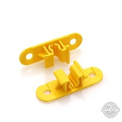 Skid Clamp Base 8.0mm-9.0mm Yellow