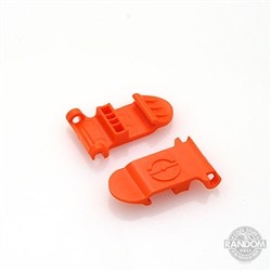 Skid Clamp Latch 5.5mm-6.5mm Orange