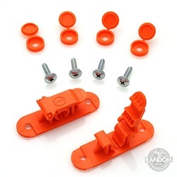 Skid Clamp Assembly 9.0mm Orange