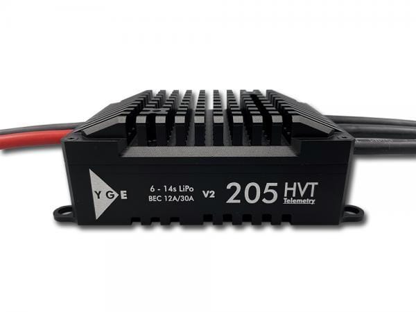 YGE 205 HVT w/ BEC 12-30A Black Edition